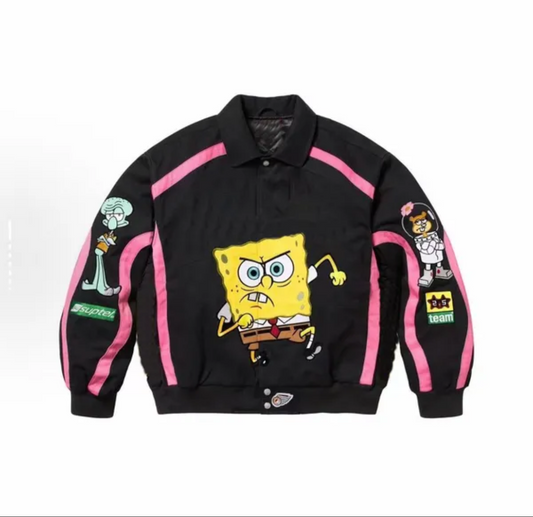 X SP Cartoon Embroidered Jacket