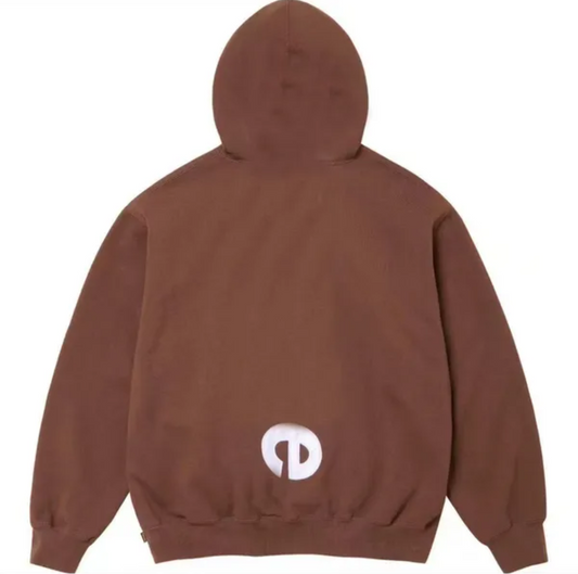22FW appliqué Hooded Sweatshirt
