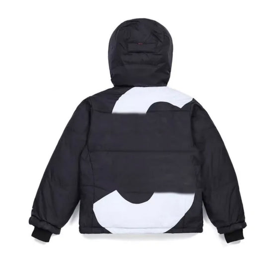Winter New Men Down Jacket Big S Jacket Zip Up Hoodie